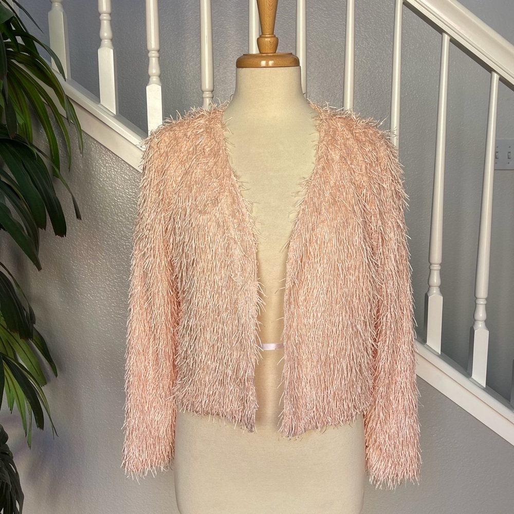 Forever 21 Pink Fuzzy Jacket